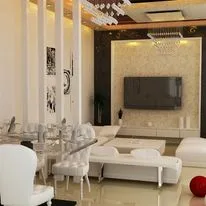 interior design of Living Room in udaipur by modular furniture factory